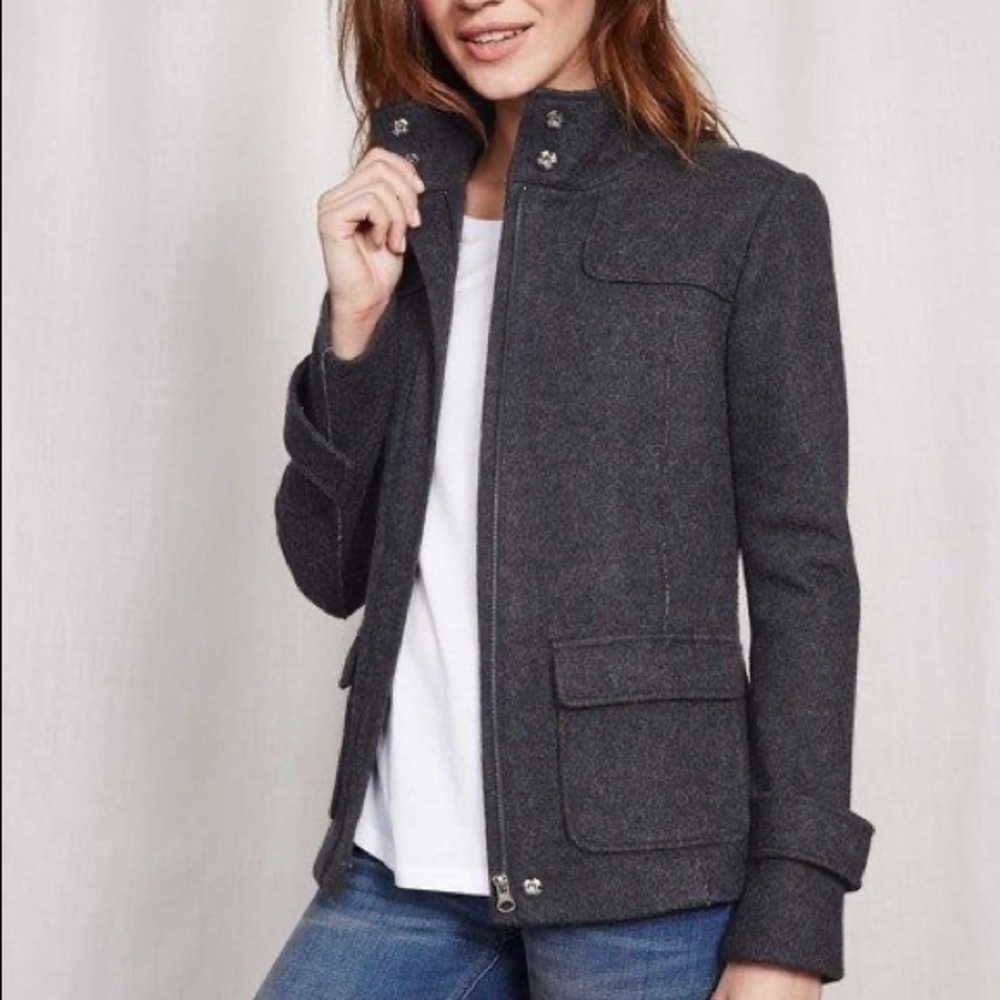 Boden Double-Faced Wool Blend Jacket